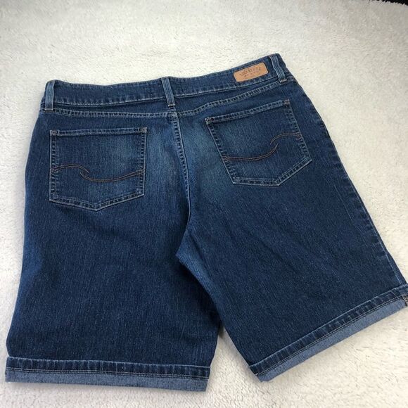 LEVI DENIM SHORTS SIGNATURE HIGH RISE - Picture 6 of 11